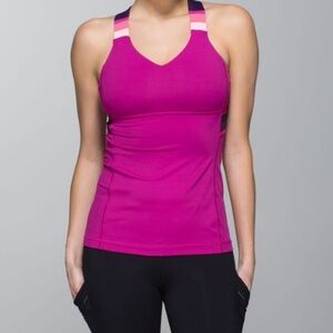 Lululemon Athletica Pink Tank Top